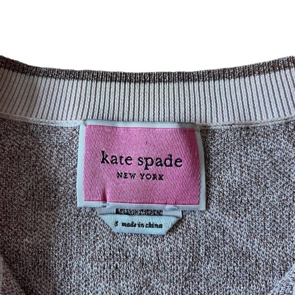 kate spade flower cardigan size small - Picture 6 of 10